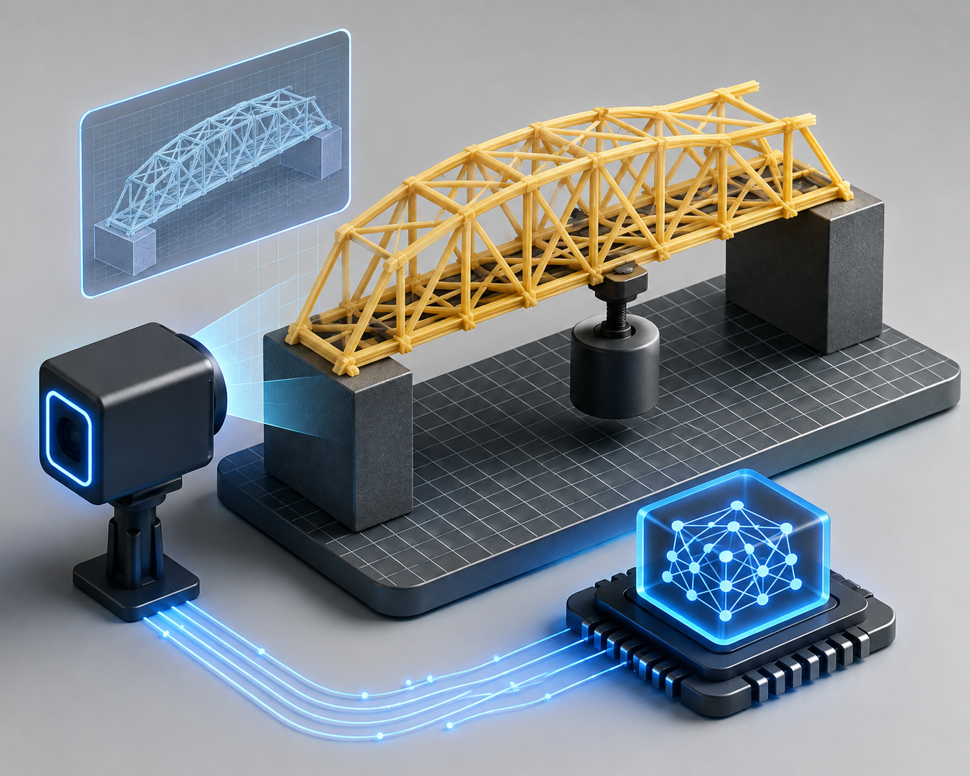 Figure from &ldquo;Estimating the weight and the failure load of a spaghetti bridge&rdquo;